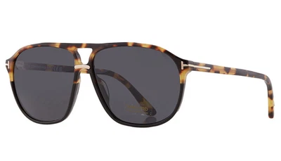 Gafas de sol TOM FORD TF 1026 BRUCE 01B color negro Habana/gris 61 nuevas Foto 1 de 2