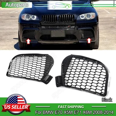 Front Fog Light Cover For BMW X5 X6 2011-2013 Left+Right 51117205577,51117205578 Foto 1 de 4