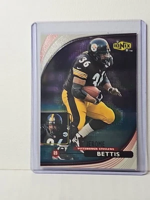 1999 UD Ionix #46 Jerome Bettis Pittsburgh Steelers  - Image 1 of 2