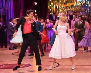 Julianne Hough & Aaron Tveit picture #4174 GREASE LIVE Sandy & Danny - Picture 1 of 1