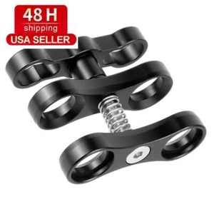 Morsetto Braccio Pollice 1" Connettore Sfera Standard Subacquea per Clip Farfalla - Foto 1 di 6