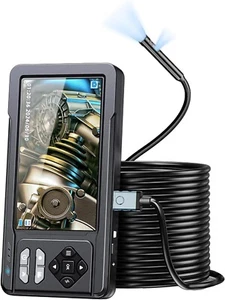 Andoer 1080P Sewer Inspection Camera with Dual Lens 5 Inch IPS Screen Monitor - Picture 1 of 9