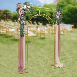 7.9ft Square Arch Metal Balloon Stand for Weddings and Events - Picture 1 of 9