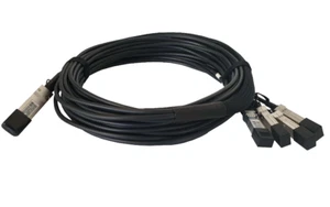 D-Link QSFP-4SFP10G-CU5M-DLK-C kompatibel 10GBASE SFP+ Cable 5m DAC - Bild 1 von 4