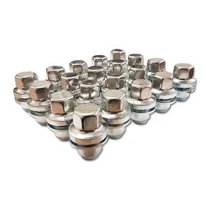 FITS DISCOVERY 3 & 4 NEW FULL ALLOY WHEEL NUT SET (X20 NUTS) - RRD500510 - Picture 1 of 2