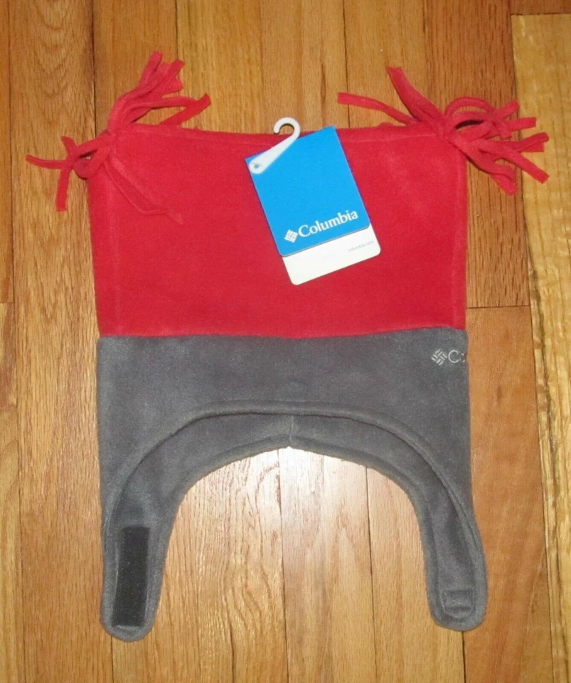 Columbia Youth Infant Baby Boys/Girls Red Gray Ohio State Colors Hat OS NWT - Image 1 of 1