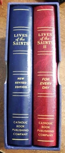 Lives of the Saints Vol 1 & 2 Catholic Bible Study Ill'd Hardcover Box Set NEW! - Imagen 1 de 3