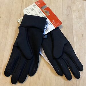 NWT The North Face Unisex UR Powered Touchscreen Compatible Etip Black Glove L