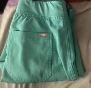 Pantalone Scrub Fichi Donna Taglia S Verde Teal Leggi Descrizione - Foto 1 di 5