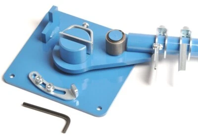 ORBITREX.EU Handbiegemaschine Biegemaschine für Eisenstangen Biegegerät 6-16 mm Blau +GRATIS