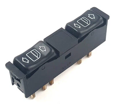 Interruptor regulador ventana mercedes-benz w201 190e 190d 190 a1268207810 Foto 1 de 4