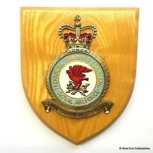 RAF Technical Training Command Badge Plaque Shield Crest Royal Air Force A - Picture 1 of 3