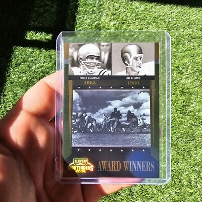 Roger Staubach Joe Bellino 2006 Contenders Award Winners 84/250 Gold NAVY - Image 1 of 2