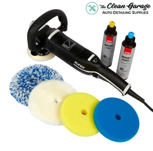 Rupes Rotary Polisher Kit | Bigfoot LH19E Buffer Combo 4 Pads 2 Compound COMBO 1 - Picture 1 of 3