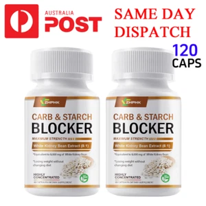 Carb & Starch Blocker - Supports Weight Loss & Burn Fat,Promotes Metabolism 120p - Picture 1 of 11