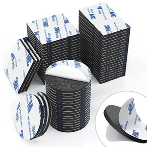 Double Sided Foam Tape, 60Pcs Heavy Duty Adhesive Pads, Self-Adhesive Mounting T - Picture 1 of 4