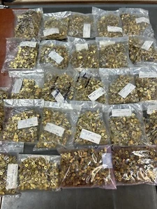 MENGE 1 HANDWERK MESSING RITZEL ZAHNRAD MODUL 0,5 TEILUNG 14 ZÄHNE 0,091 ZOLL BOHRUNG - Bild 1 von 19