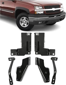 03-06 Juego de soportes de parachoques delanteros compatibles con Chevy Silverado Avalanche 6 piezas - Imagen 1 de 8