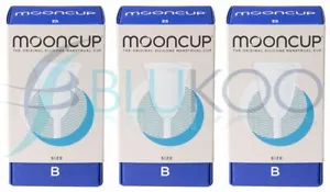 Mooncup Silicone Menstrual Cup - Size B (Pack of 3) - Picture 1 of 1