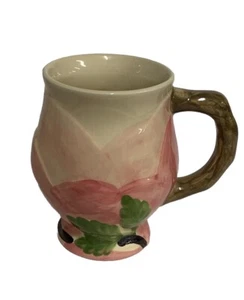 New Franciscan Desert Rose Shaped 14 Oz Large Mug- Portugal (~5" Tall) - Picture 1 of 4