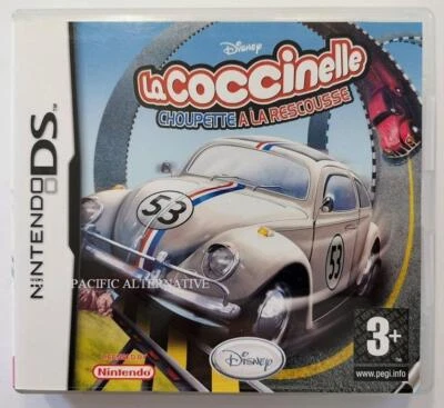 jeu DISNEY LA COCCINELLE CHOUPETTE A LA RESCOUSSE sur NINTENDO DS course voiture - Photo 1/2