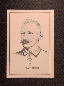 Cap Anson 1950 Callahan Hall of Fame EX