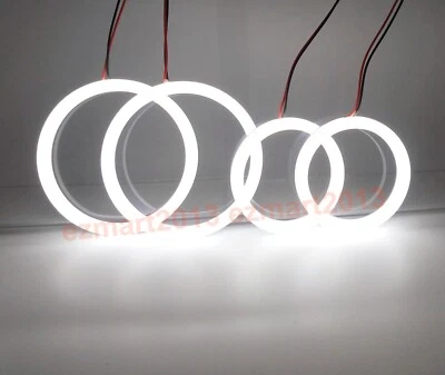 para BMW E46 2D 325ci 330ci 04-06 Faro Xenón LED Halo Anillo DRL Lámpara Blanca Foto 1 de 4