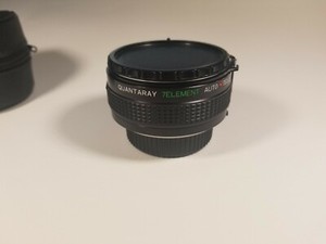 Quantaray 7 Element Auto Tele Converter 2X MC For M/D Lens Mount With Case
