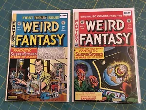 1990 EC Comics Weird Science #1 & #2 Russ Cochran - Horror - Picture 1 of 3