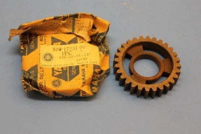 NOS YAMAHA MX250 YZ250 3RD WHEEL GEAR PART# 509-17231-00-00 - Image 1 of 4