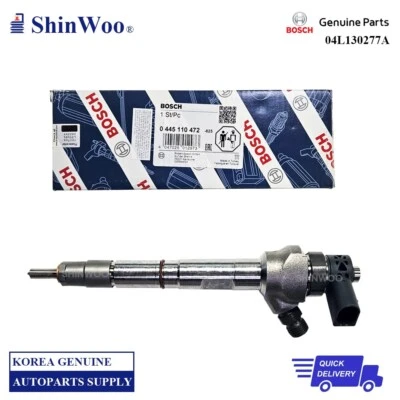 GENUINE BOSCH Diesel Fuel Injector 0445110472 Audi A1 A3 Volkswagen Golf - Image 1 of 3