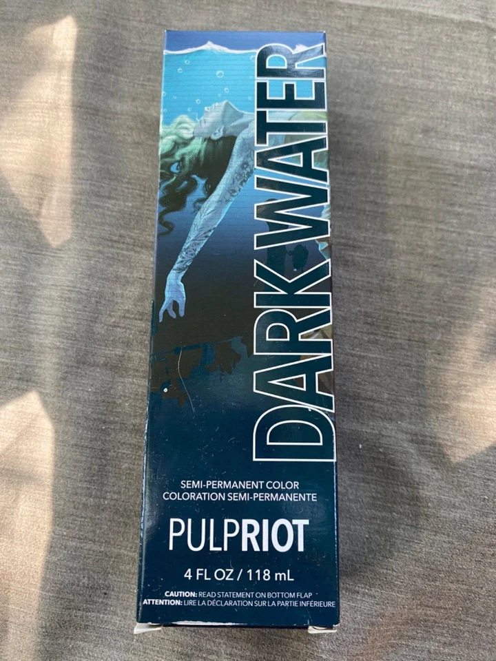 PULP RIOT Semi-Permanent Color Dark Water NIB Discontinued 4 oz Blue - Image 1 of 1