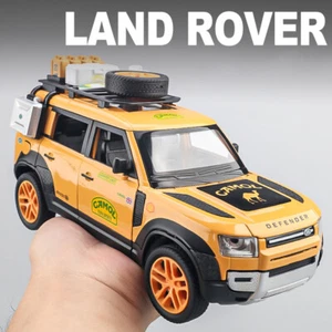 1:24 Diecast Vehicle for Land Rover Defender Model Car Toy Kids Sound Light Toy - Picture 1 of 13