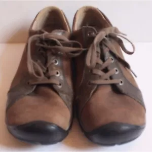Keen Dawson Herren 9,5 Freizeit Braun Leder Wandern Outdoor Turnschuhe 1009386 - Bild 1 von 9