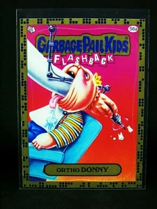 GPK 2011 Flashback Series 2 GOLD Border Parallel Card #56a Ortho DONNY 3 FB2 FS2 - Picture 1 of 2