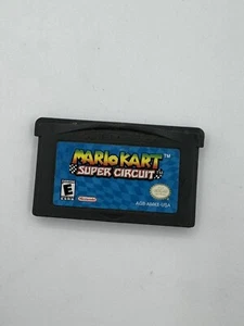 Mario Kart Super Circuit Nintendo Game Boy Advance GBA Authentic Tested Works - Picture 1 of 2