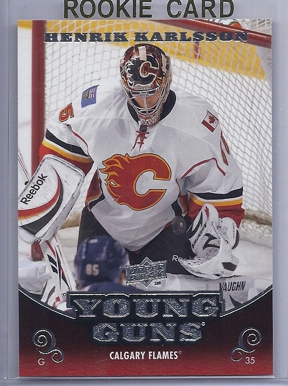 2010-11 UPPER DECK HENRIK KARLSSON YOUNG GUNS RC UD SP ROOKIE # 209 - Image 1 of 1