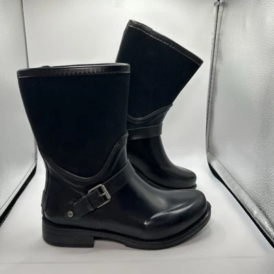 Botas de Invierno UGG Sivada Negras Gamuza Impermeables para Mujer’s 6 STORE MODEL 1014457 Foto 1 de 4