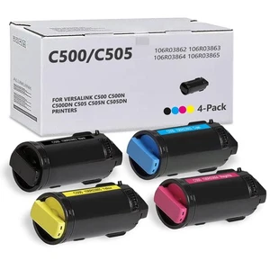 4er-Pack Versalink C500/C505 Tonerkassette (Schwarz/Cyan/Magenta/Gelb) Repl... - Bild 1 von 7