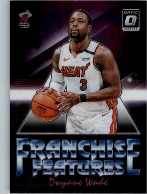 2018-19 Donruss Optic Franchise Features #16 Dwyane Wade - BSK - Image 1 of 2