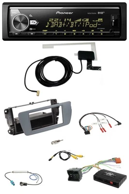 Pioneer Bluetooth DAB USB Lenkrad Autoradio für Seat Ibiza 2008-2015 conemaragra - Bild 1 von 4