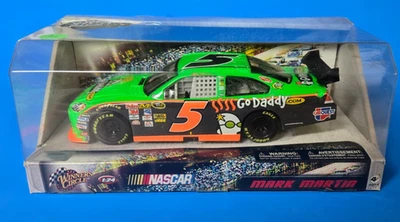 2010 Winners Circle Mark Martin #5 Go Daddy Chevy 1/24 Diecast NASCAR - Image 1 of 4