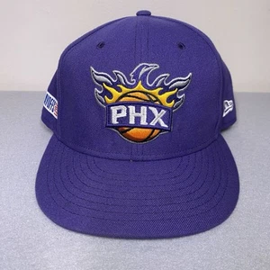 Cappello NBA Snapback New Era Phoenix Suns 2021 Playoffs 9FIFTY Viola - Foto 1 di 9