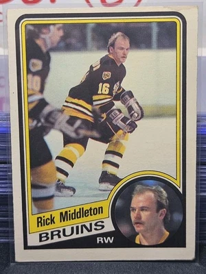 84-85 O-Pee-Chee Rick Middleton 🚨🚨🚨 Boston Bruins - Image 1 of 2