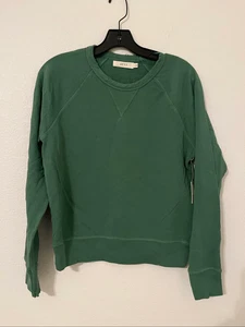 AE77 Sweatshirt Distressed Grün NEU Neu mit Etikett - Bild 1 von 5