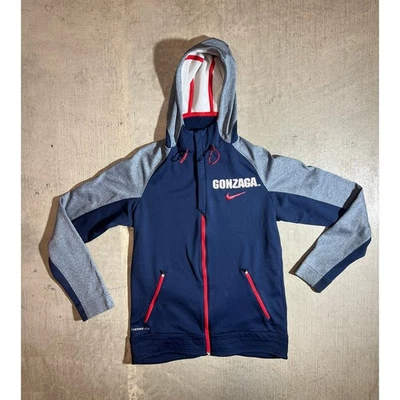 Nike Therma-Fit Gonzaga Bulldogs Full Zip Hoodie Jacket  - Image 1 of 4