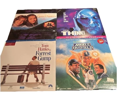 Thinner Plus More! Laserdisc Lot New corner Ding / Corner Bend - Image 1 of 4
