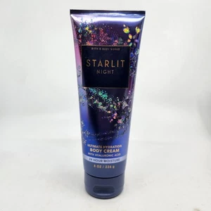 Crema corporal hidratante Bath Body Works Starlit Night Ultimate 8 oz nueva sin usar - Imagen 1 de 3