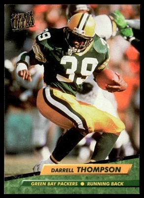 1992 Wild Card Darrell Thompson Green Bay Packers #50 - Image 1 of 2