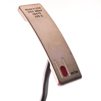 SeeMore m1w Gray Double Bend Putter 33" RH +HC - Image 1 of 4